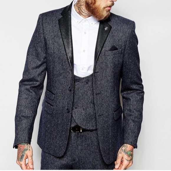 asos tweed suit